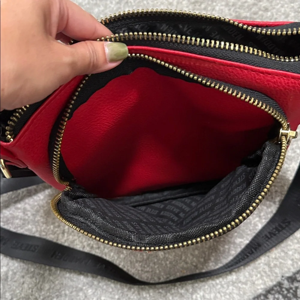 Steve Madden vibrant red